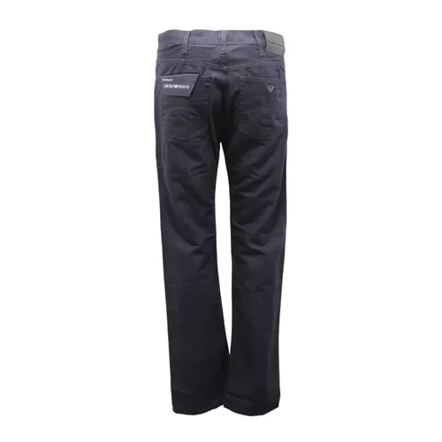 Trousers > Straight Trousers - - Armani - Modalova