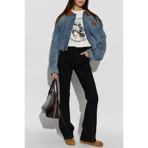 Jackets > Denim Jackets - - Acne Studios - Modalova