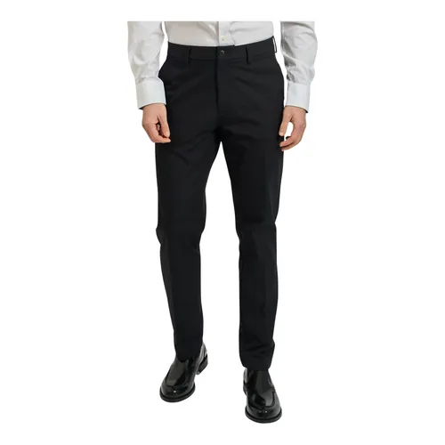 Hugo - Trousers > Chinos - Black - Hugo - Modalova