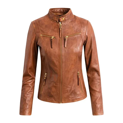 Jackets > Leather Jackets - - Btfcph - Modalova