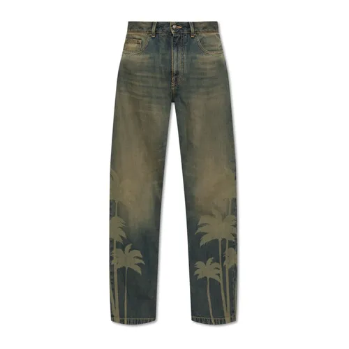 Jeans > Straight Jeans - - Palm Angels - Modalova