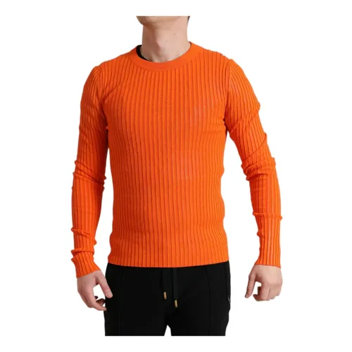 Knitwear > Round-neck Knitwear - - Dolce & Gabbana - Modalova