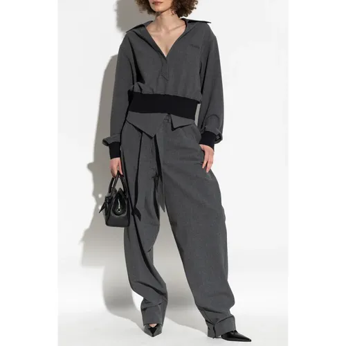 Trousers > Tapered Trousers - - The Attico - Modalova