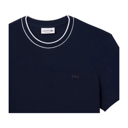 Lacoste - Tops > T-Shirts - Blue - Lacoste - Modalova