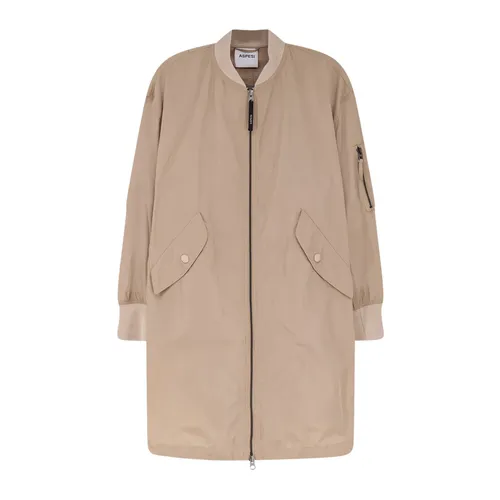 Coats > Single-Breasted Coats - - Aspesi - Modalova