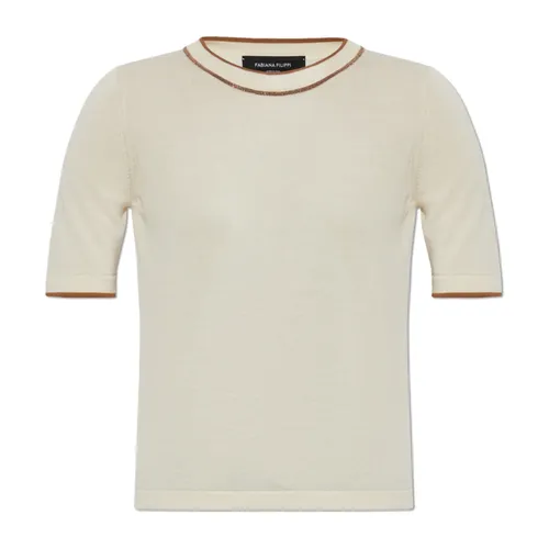 Knitwear > Round-neck Knitwear - - Fabiana Filippi - Modalova
