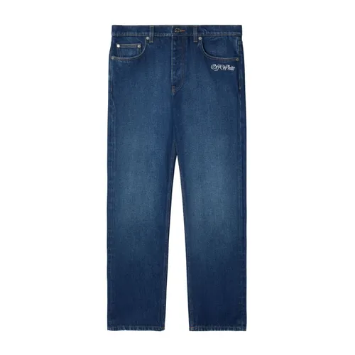 Jeans > Straight Jeans - - Off White - Modalova