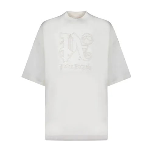 Tops > T-Shirts - - Palm Angels - Modalova