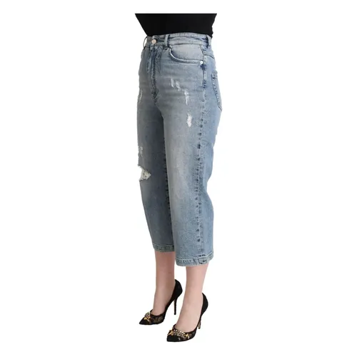 Jeans > Cropped Jeans - - Dolce & Gabbana - Modalova