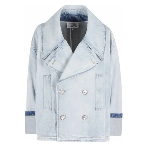 Jackets > Denim Jackets - - MM6 Maison Margiela - Modalova