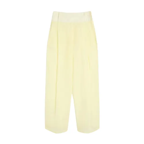 Trousers > Wide Trousers - - Sportmax - Modalova