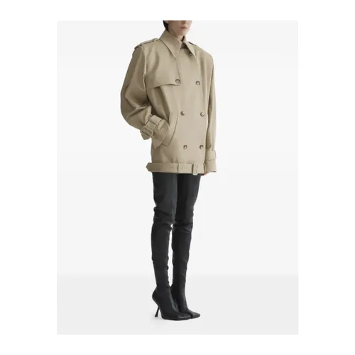 Coats > Trench Coats - - Mugler - Modalova
