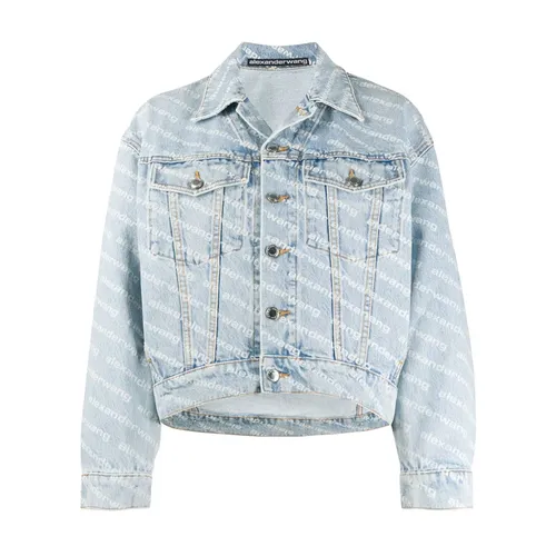 Jackets > Denim Jackets - - Alexander Wang - Modalova
