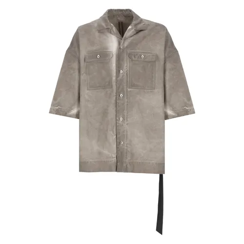 Shirts > Short Sleeve Shirts - - Rick Owens - Modalova