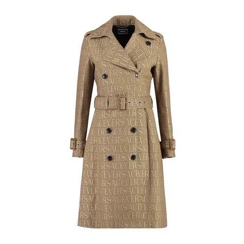Coats > Trench Coats - - Versace - Modalova