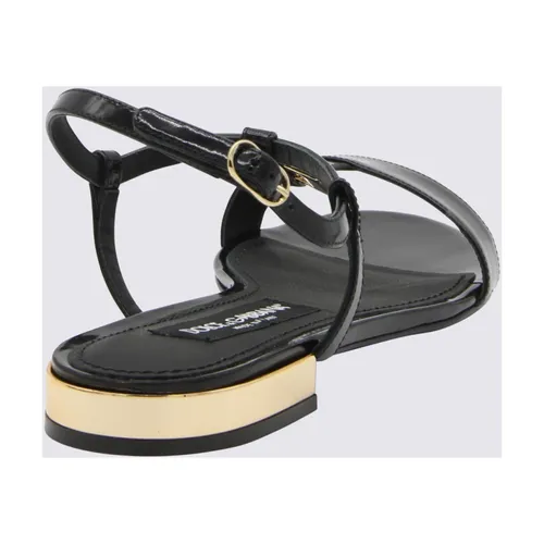 Shoes > Sandals > Flat Sandals - - Dolce & Gabbana - Modalova