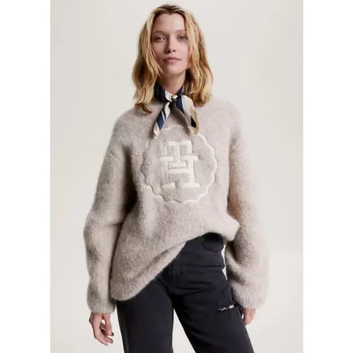 Knitwear > Round-neck Knitwear - - Tommy Hilfiger - Modalova