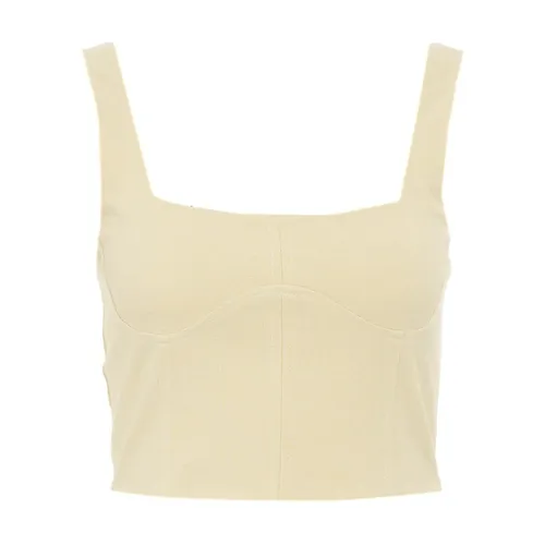 Tops > Sleeveless Tops - - Jucca - Modalova