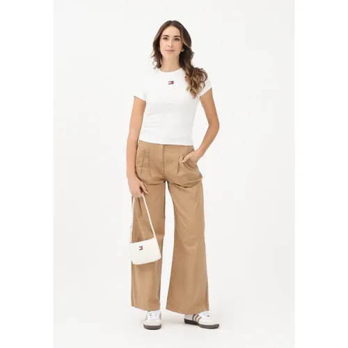 Trousers > Wide Trousers - - Tommy Jeans - Modalova