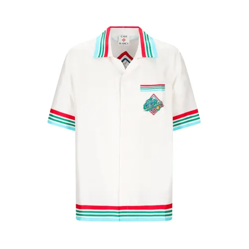 Shirts > Short Sleeve Shirts - - Casablanca - Modalova