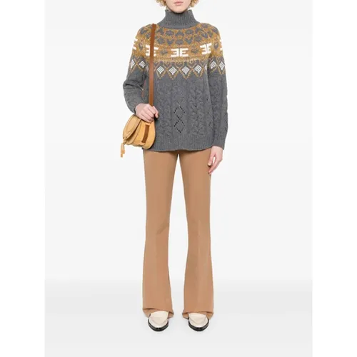 Trousers > Wide Trousers - - Ermanno Scervino - Modalova