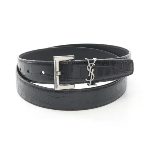 Pre-owned > Pre-owned Accessories > Pre-owned Belts - - Yves Saint Laurent Vintage - Modalova