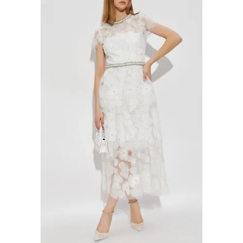 Dresses > Day Dresses > Midi Dresses - - Self Portrait - Modalova