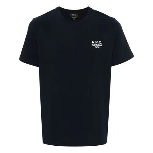 A.p.c. - Tops > T-Shirts - Blue - A.p.c. - Modalova