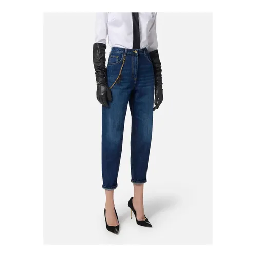 Jeans > Cropped Jeans - - Elisabetta Franchi - Modalova