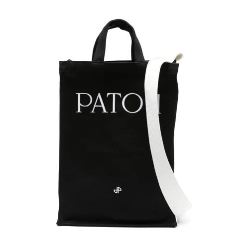 Patou - Bags > Tote Bags - Black - Patou - Modalova