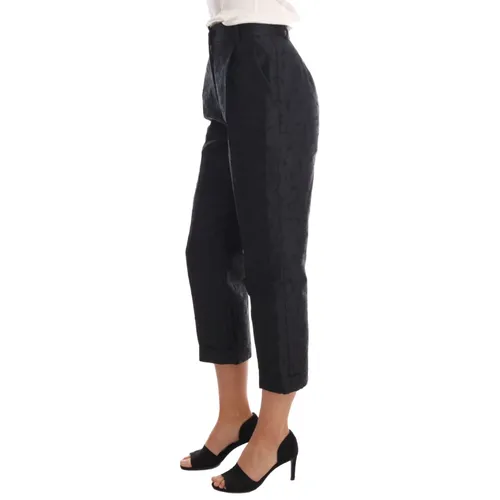 Trousers > Cropped Trousers - - Dolce & Gabbana - Modalova