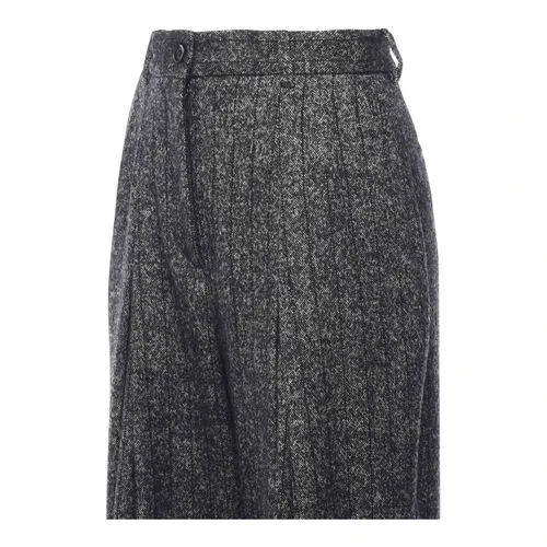 Trousers > Straight Trousers - - Dolce & Gabbana - Modalova