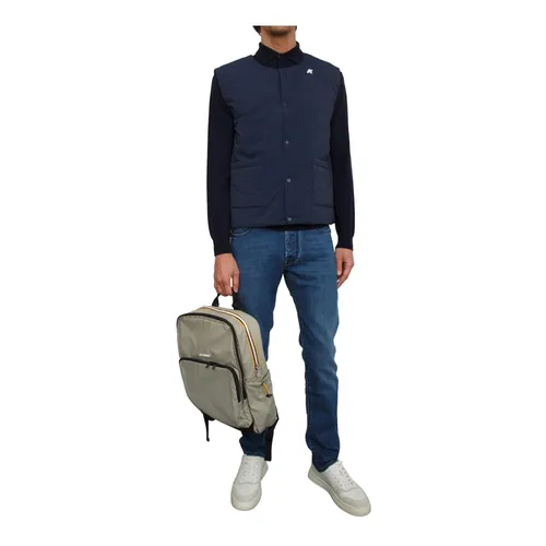 K-Way - Jackets > Vests - Blue - K-Way - Modalova