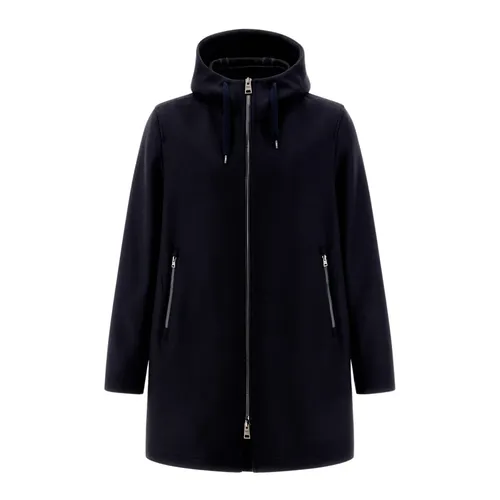 Herno - Coats > Parkas - Blue - Herno - Modalova