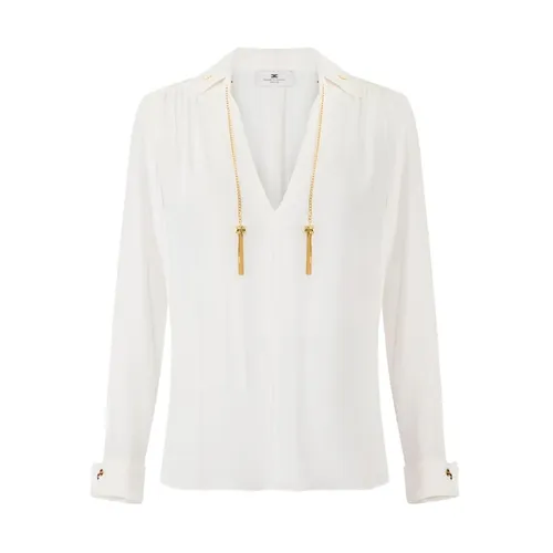 Blouses & Shirts > Blouses - - Elisabetta Franchi - Modalova