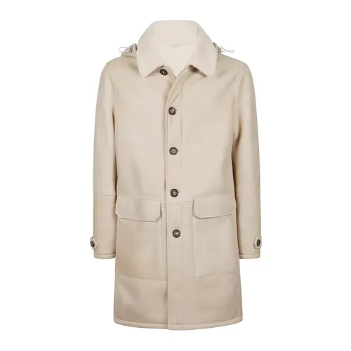 Coats > Single-Breasted Coats - - Eleventy - Modalova