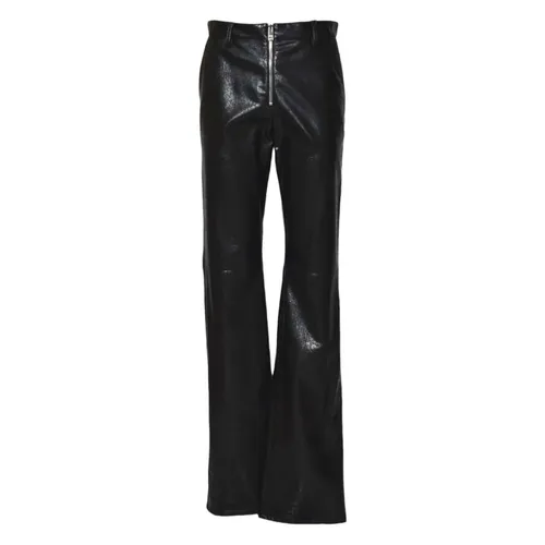 Trousers > Wide Trousers - - Msgm - Modalova