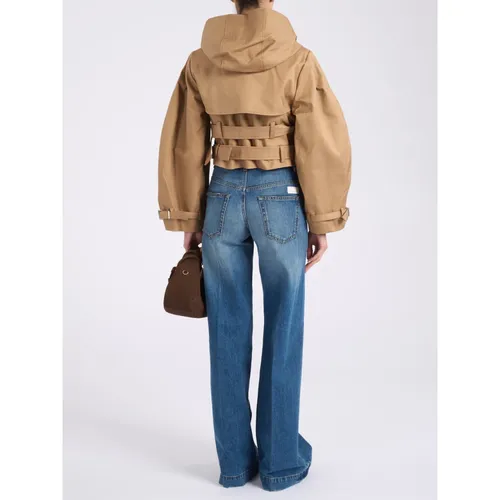 Coats > Trench Coats - - Ganni - Modalova