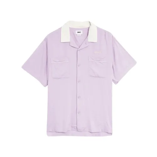Shirts > Short Sleeve Shirts - - Obey - Modalova