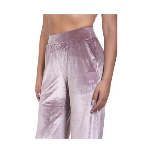 Trousers > Wide Trousers - - Emporio Armani EA7 - Modalova