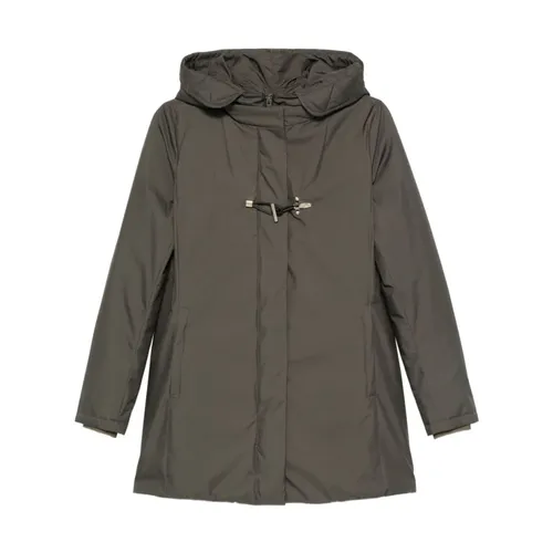 Fay - Coats > Parkas - Green - Fay - Modalova