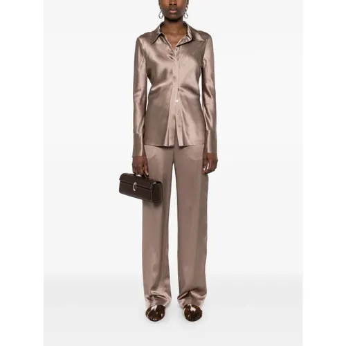Trousers > Wide Trousers - - Joseph - Modalova