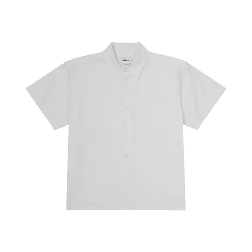 Shirts > Short Sleeve Shirts - - Obey - Modalova