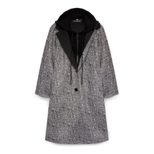 Coats > Single-Breasted Coats - - Fiorella Rubino - Modalova
