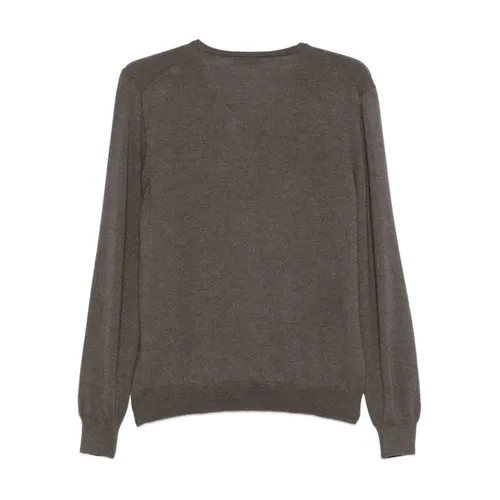 Knitwear > V-neck Knitwear - - Gran Sasso - Modalova