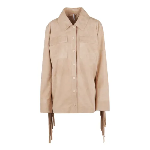 Jackets > Leather Jackets - - Liviana Conti - Modalova