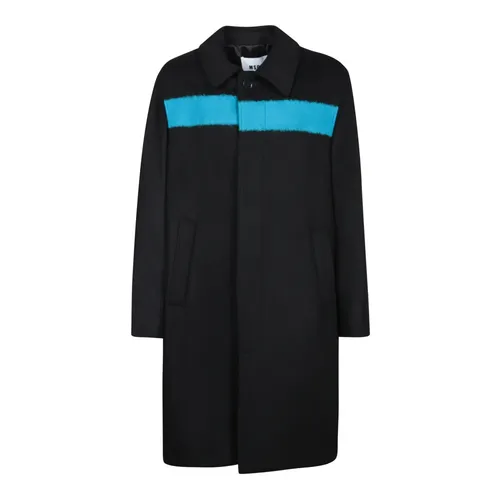Coats > Single-Breasted Coats - - Msgm - Modalova