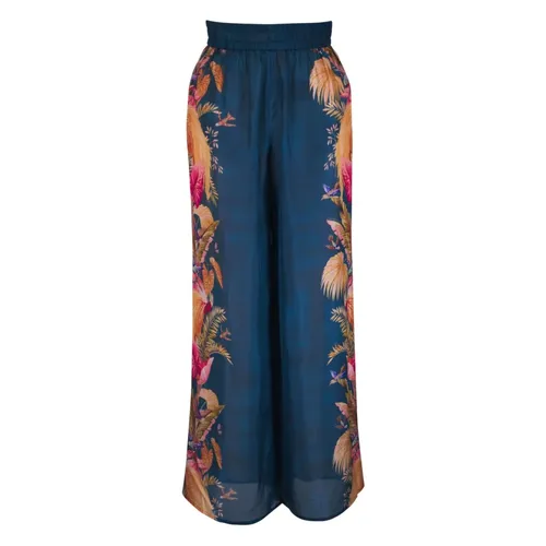 Trousers > Wide Trousers - - Zimmermann - Modalova
