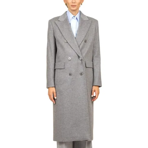 Coats > Double-Breasted Coats - - Max Mara Studio - Modalova