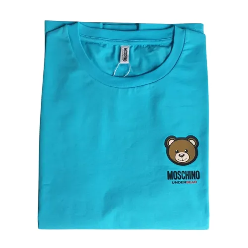 Moschino - Tops > T-Shirts - Blue - Moschino - Modalova